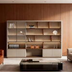 BLW-2872 2.8Mx2.1M custom logo large capacity file cabinet office furniture with drawer storage