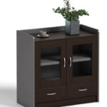 RS-C0803 0.8M eco-friendly modular office furniture wooden file cabinet table desk
